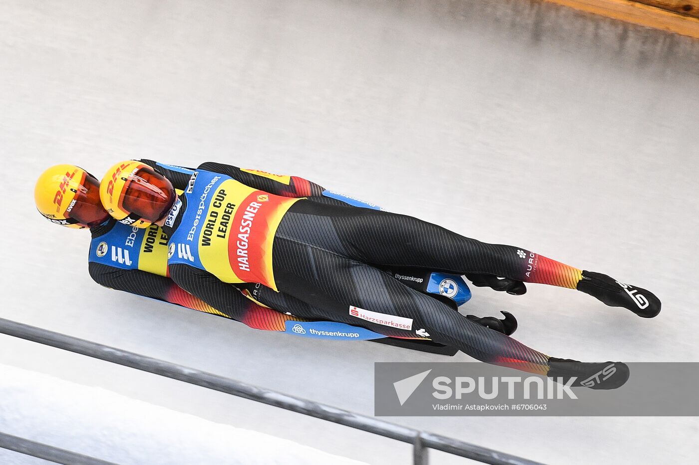 Russia Luge World Cup Doubles