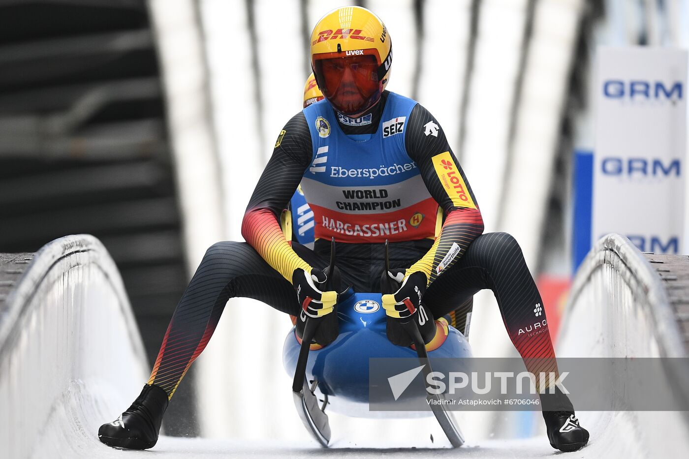 Russia Luge World Cup Doubles