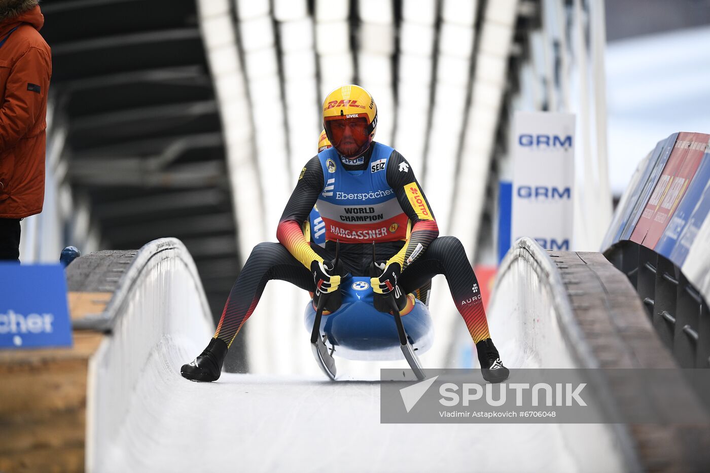 Russia Luge World Cup Doubles