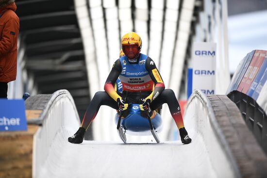 Russia Luge World Cup Doubles