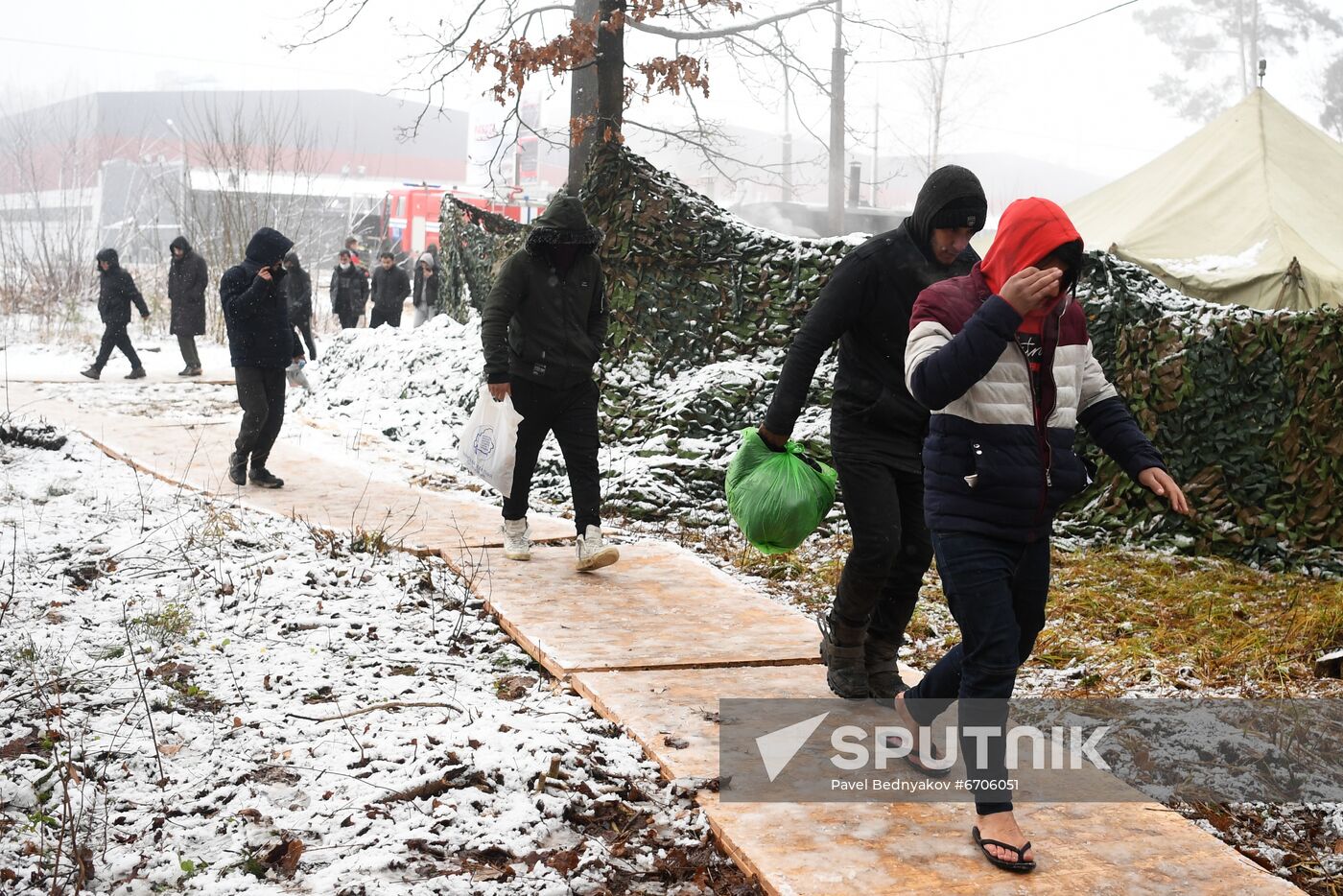 Belarus Poland Border Refugees