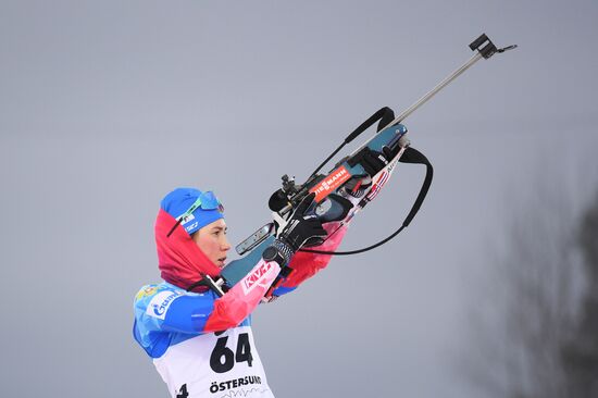 Sweden Biathlon World Cup Women