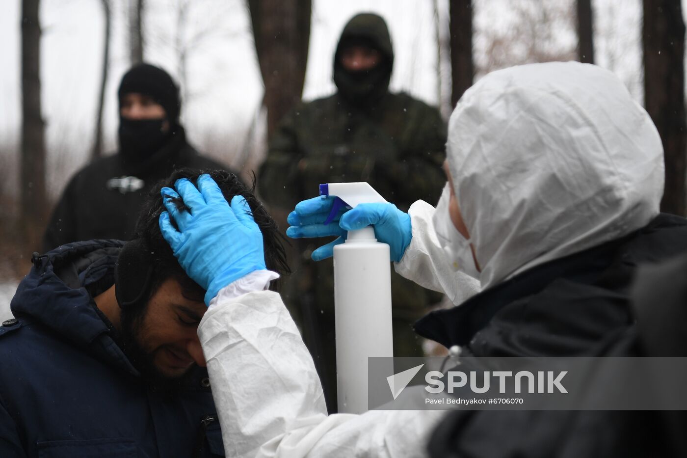 Belarus Poland Border Refugees