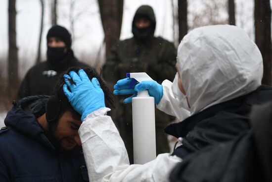 Belarus Poland Border Refugees