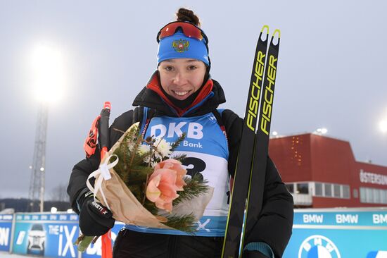 Sweden Biathlon World Cup Women