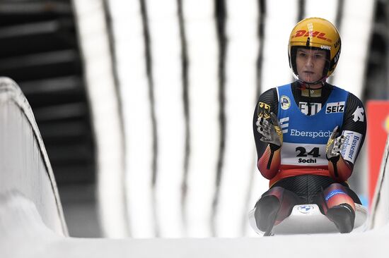 Russia Luge World Cup Women