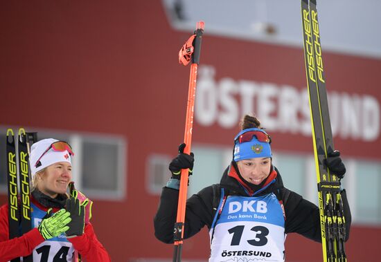 Sweden Biathlon World Cup Women