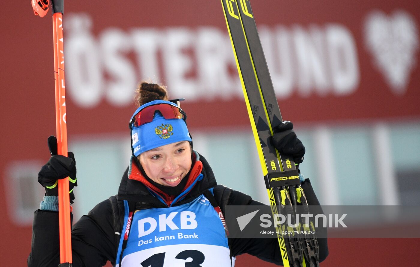 Sweden Biathlon World Cup Women
