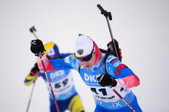 Sweden Biathlon World Cup Women