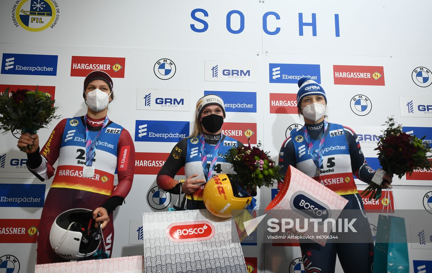 Russia Luge World Cup Women