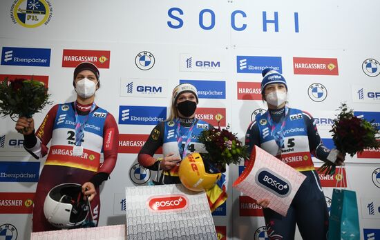 Russia Luge World Cup Women