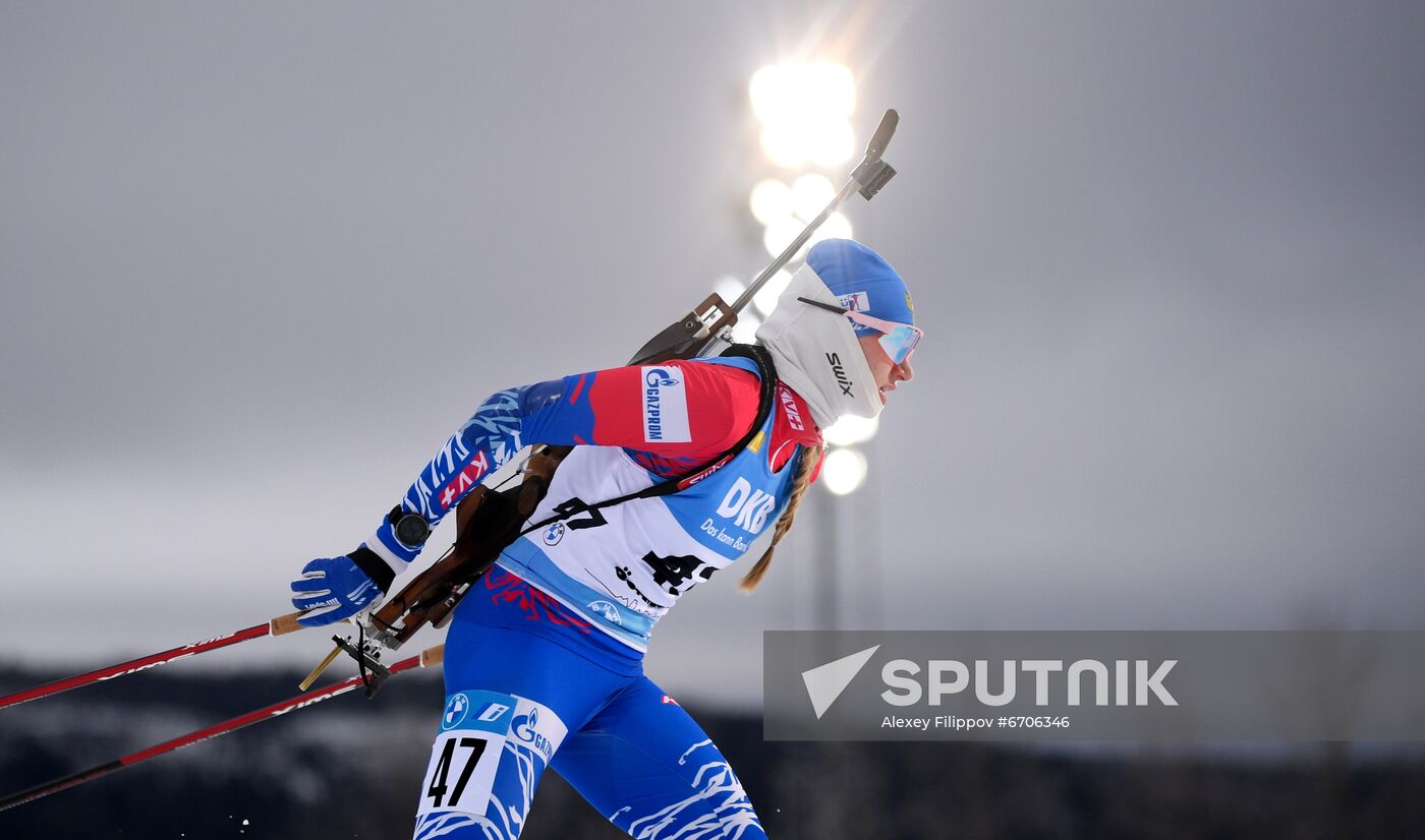 Sweden Biathlon World Cup Women
