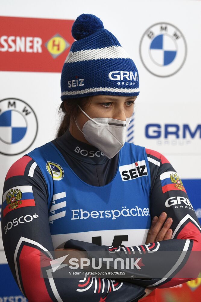 Russia Luge World Cup Women