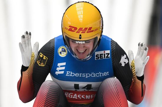 Russia Luge World Cup Women