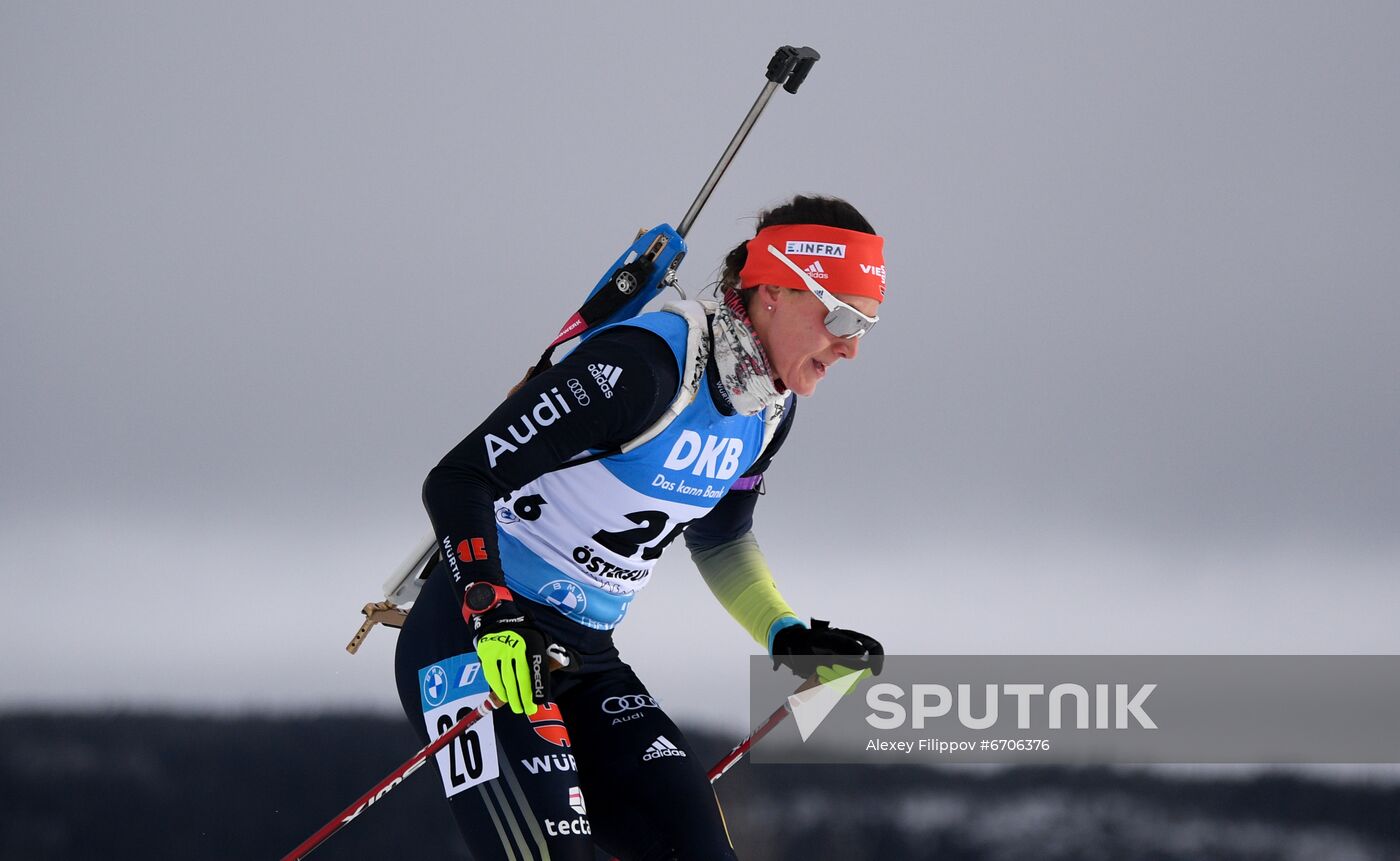 Sweden Biathlon World Cup Women