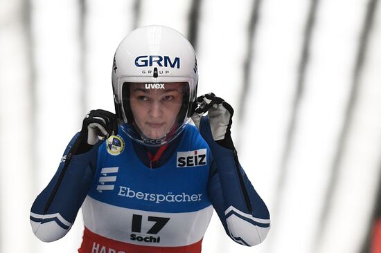 Russia Luge World Cup Women