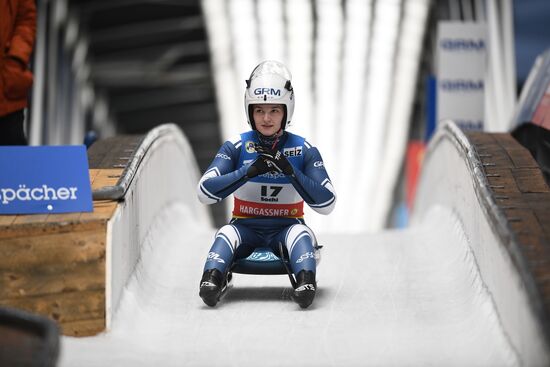 Russia Luge World Cup Women