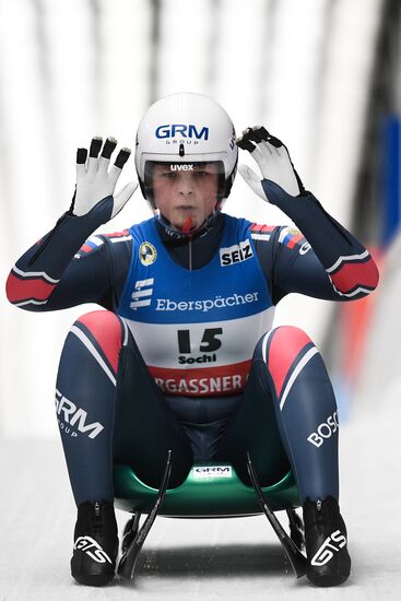 Russia Luge World Cup Women
