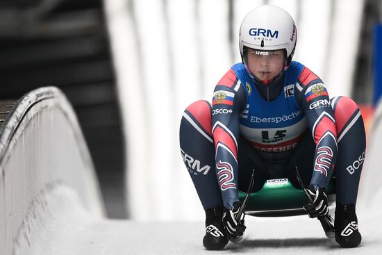 Russia Luge World Cup Women