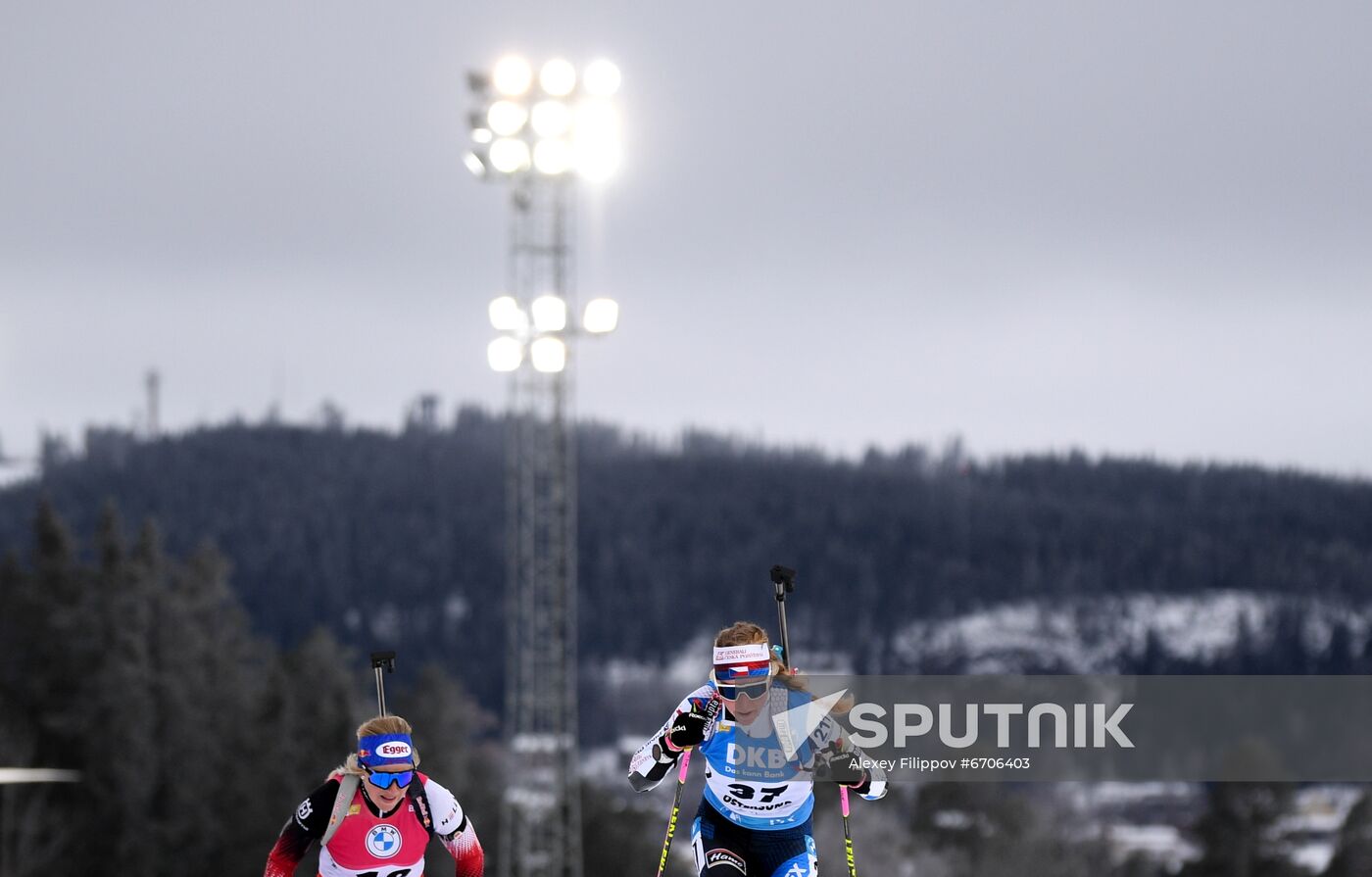 Sweden Biathlon World Cup Women