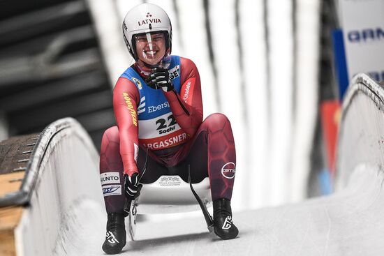 Russia Luge World Cup Women