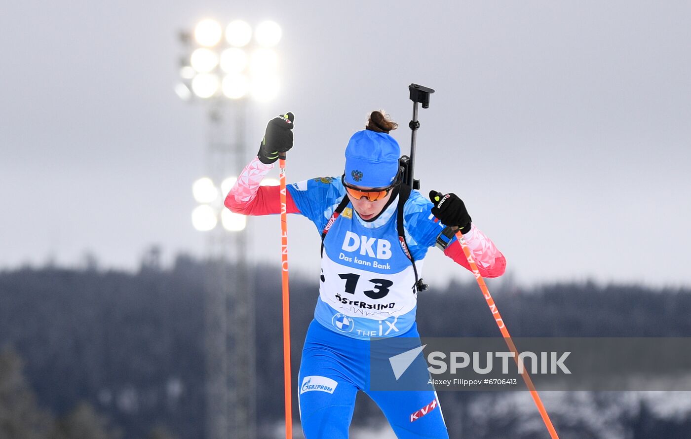 Sweden Biathlon World Cup Women