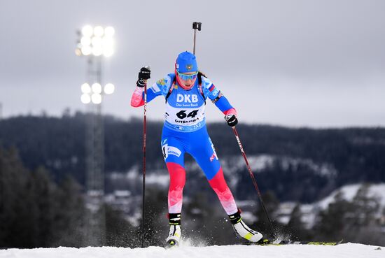 Sweden Biathlon World Cup Women