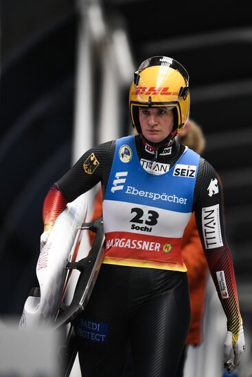 Russia Luge World Cup Women