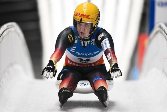 Russia Luge World Cup Women