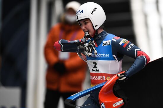 Russia Luge World Cup Women