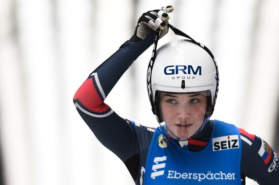 Russia Luge World Cup Women