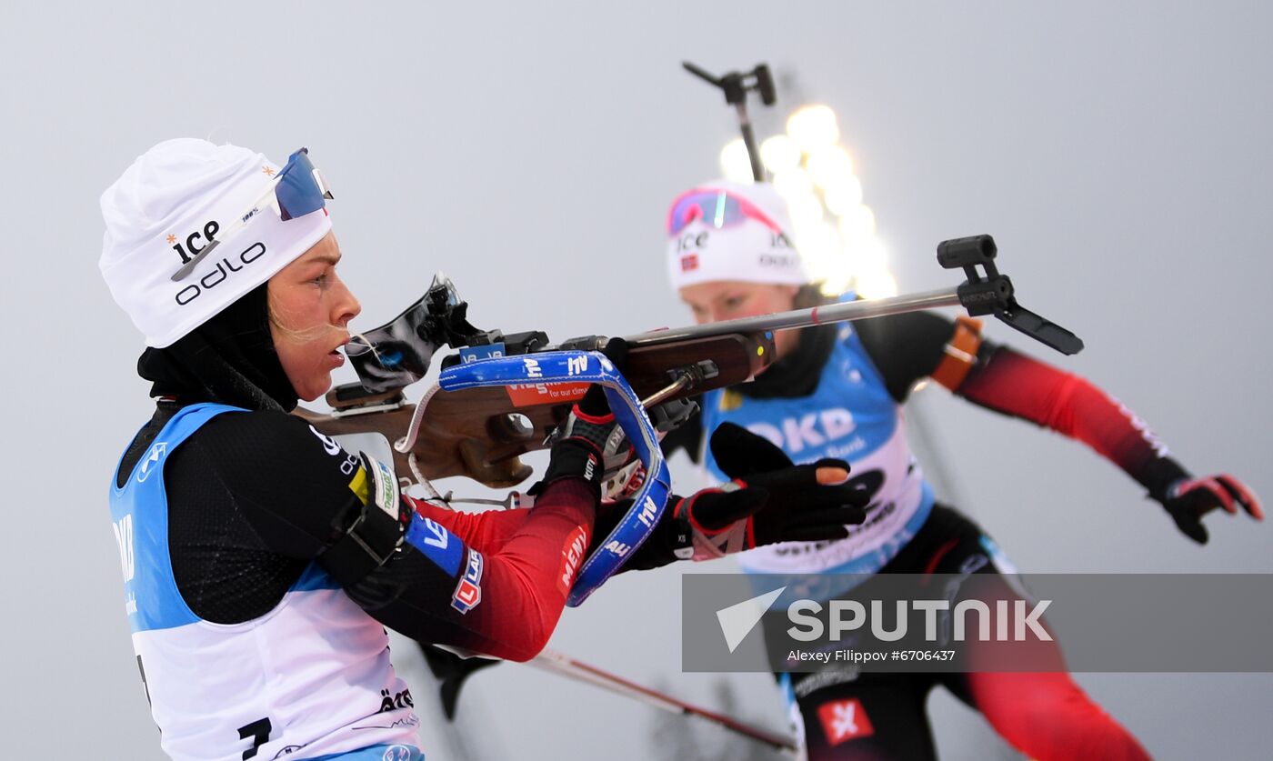 Sweden Biathlon World Cup Women