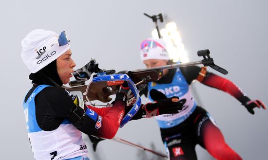 Sweden Biathlon World Cup Women