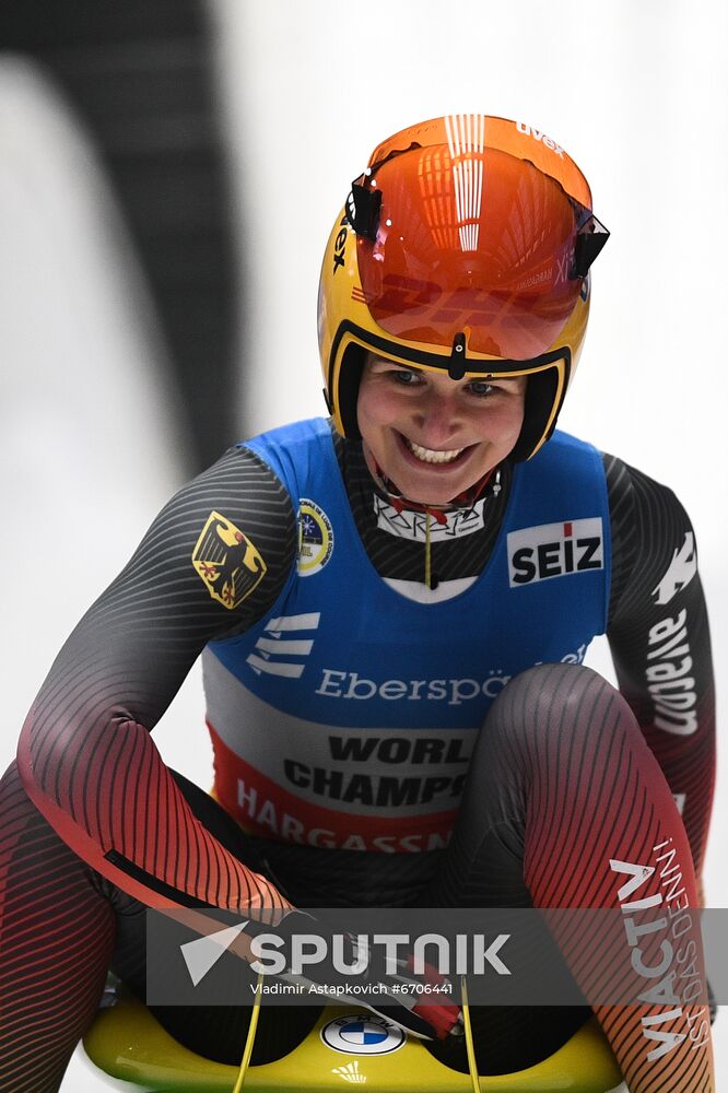 Russia Luge World Cup Women