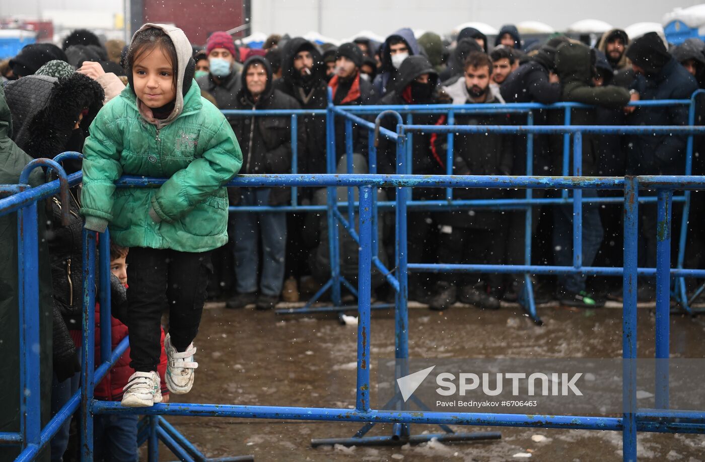 Belarus Poland Border Refugees