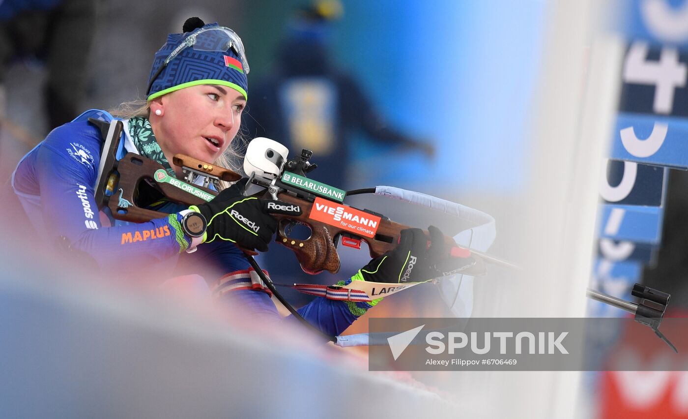 Sweden Biathlon World Cup Women