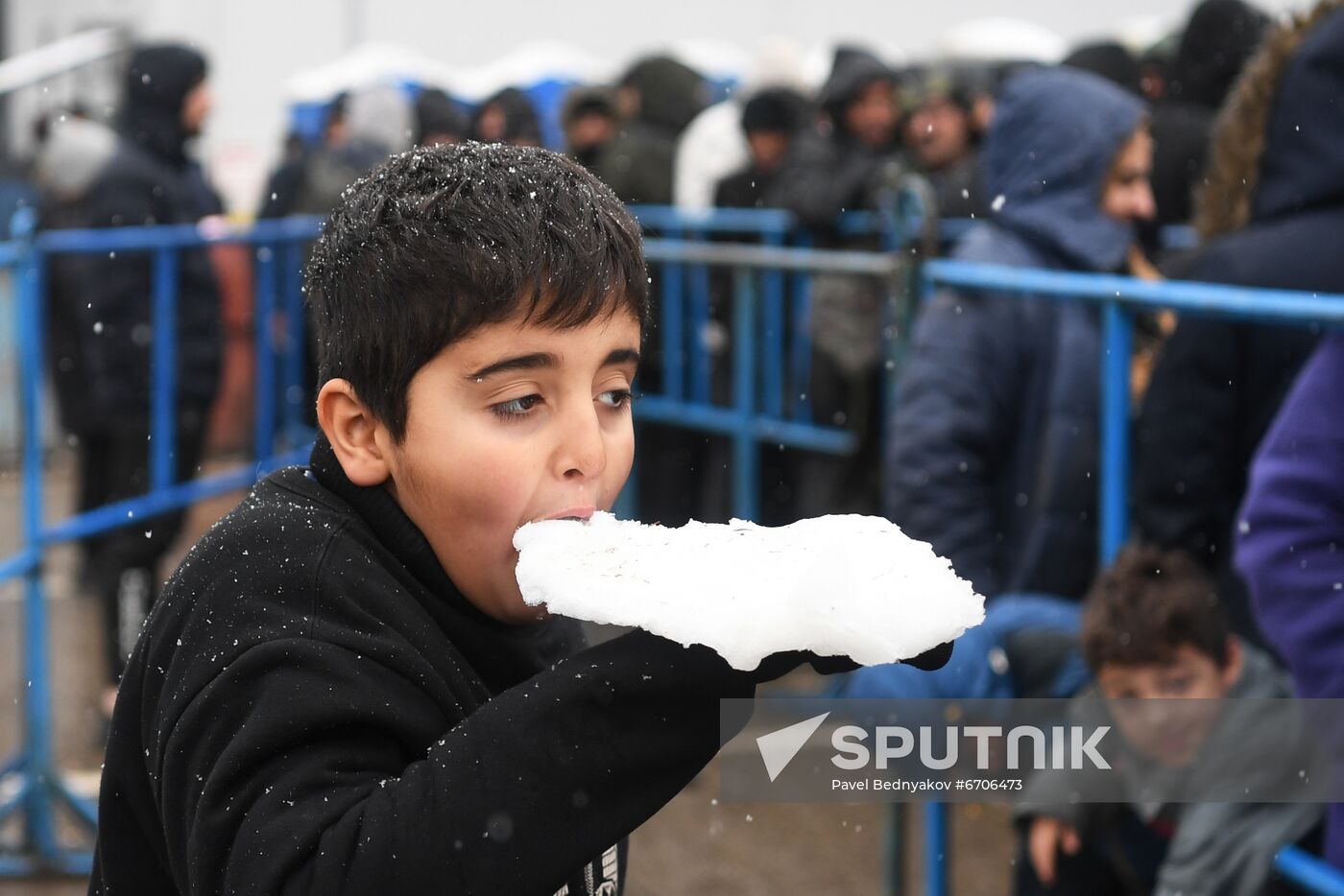 Belarus Poland Border Refugees