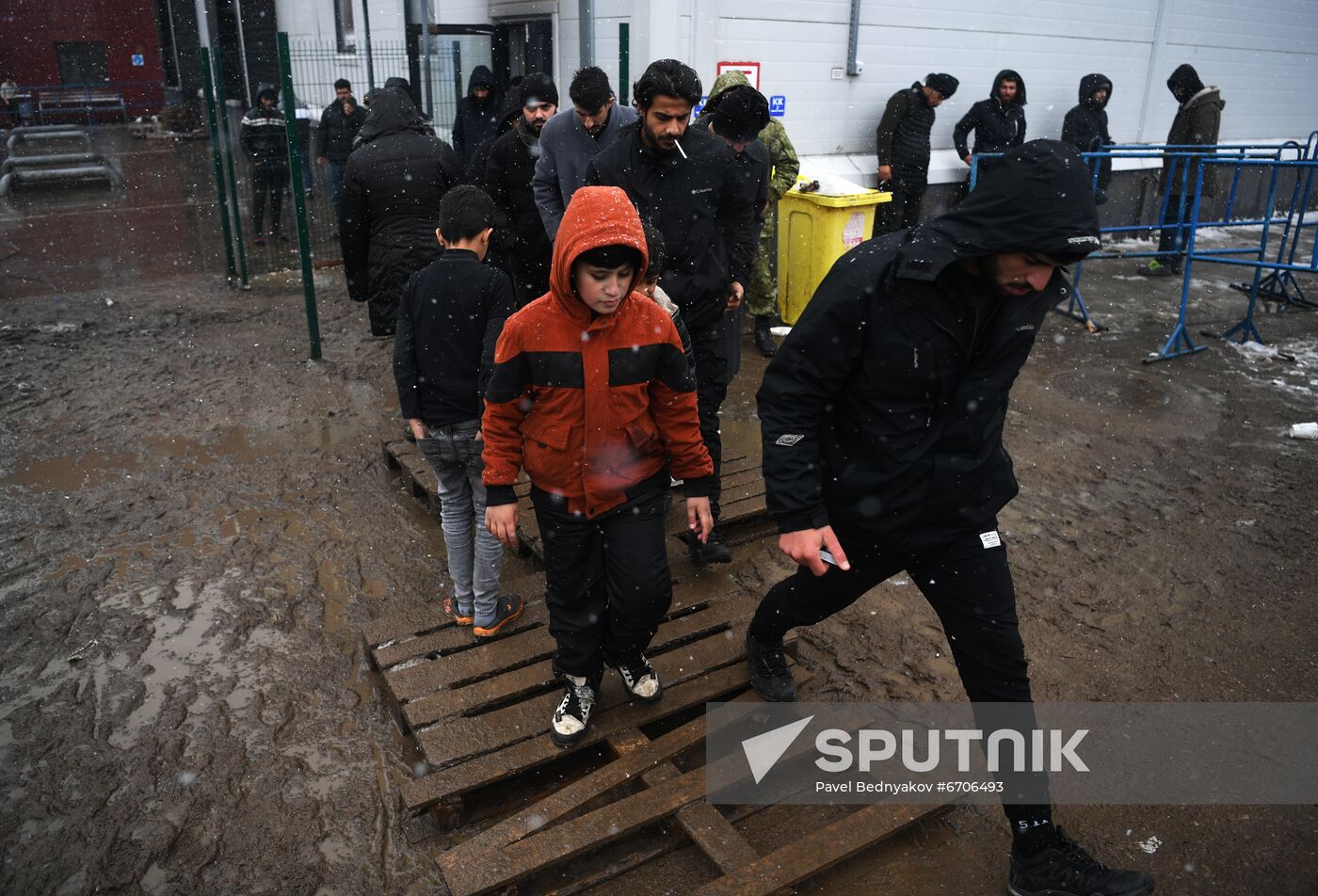 Belarus Poland Border Refugees