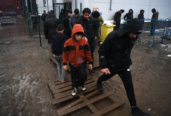 Belarus Poland Border Refugees