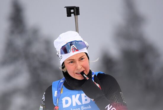 Sweden Biathlon World Cup Women
