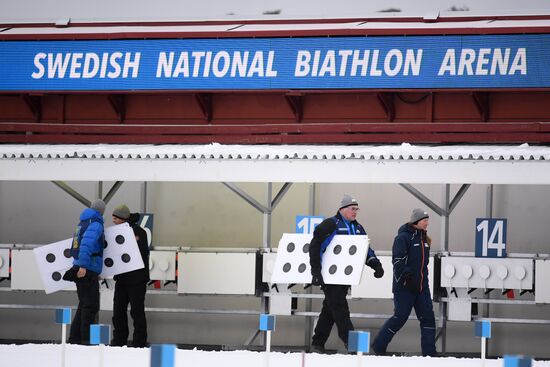 Sweden Biathlon World Cup Women