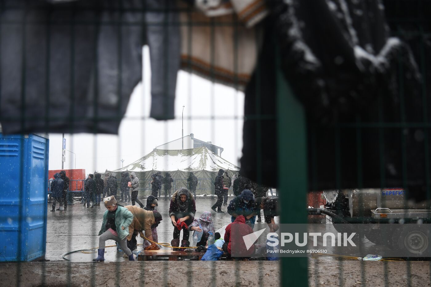 Belarus Poland Border Refugees