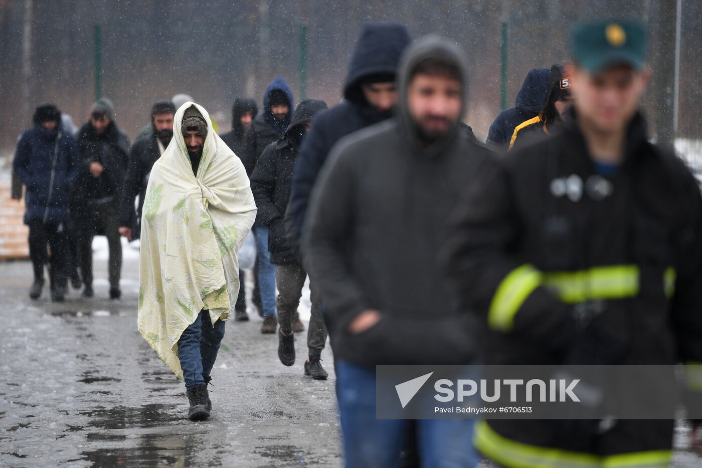 Belarus Poland Border Refugees