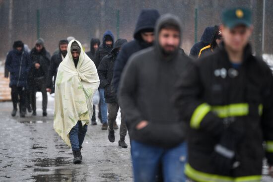 Belarus Poland Border Refugees