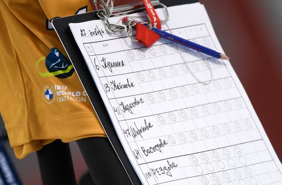 Sweden Biathlon World Cup Women