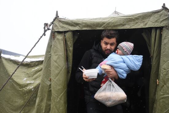 Belarus Poland Border Refugees