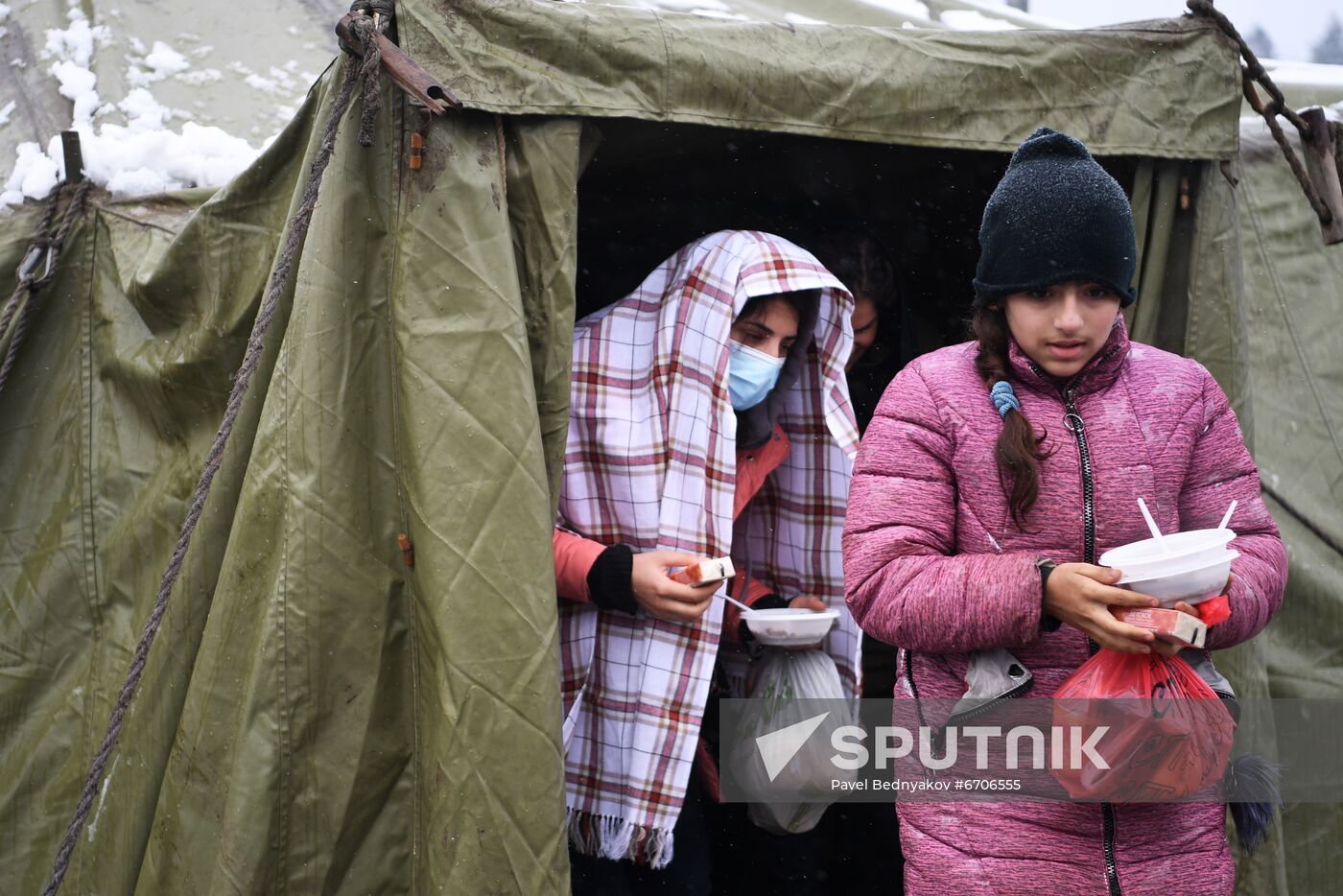 Belarus Poland Border Refugees