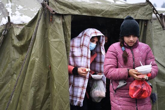 Belarus Poland Border Refugees