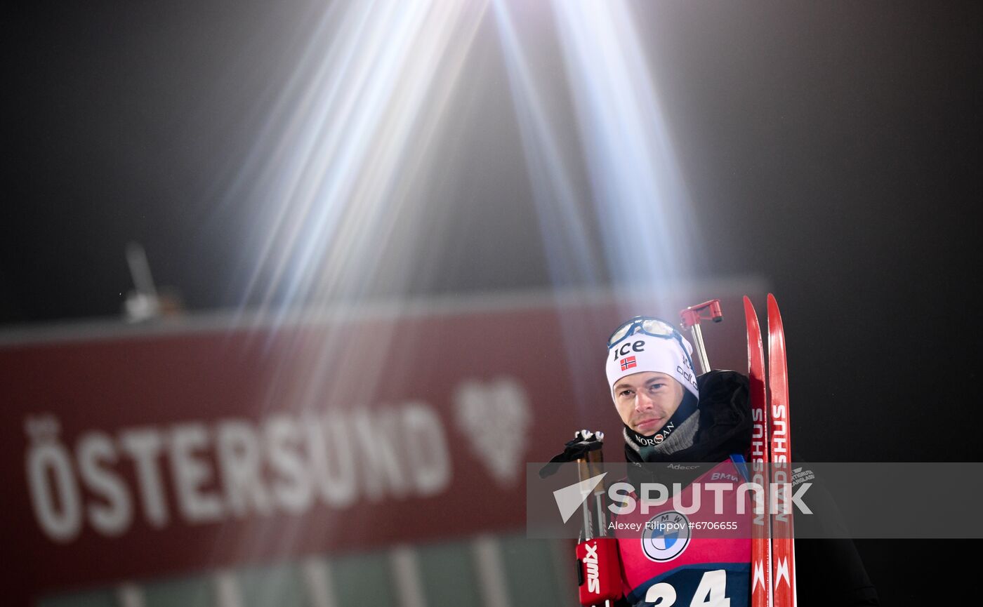 Sweden Biathlon World Cup Men