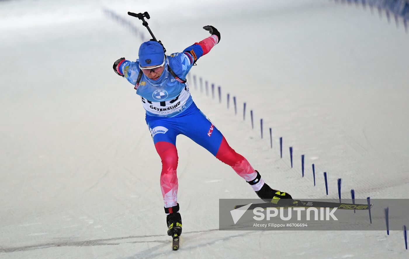 Sweden Biathlon World Cup Men